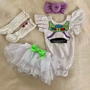 Baby Girl Buzz Lightyear Outfit 🚀 ⭐️